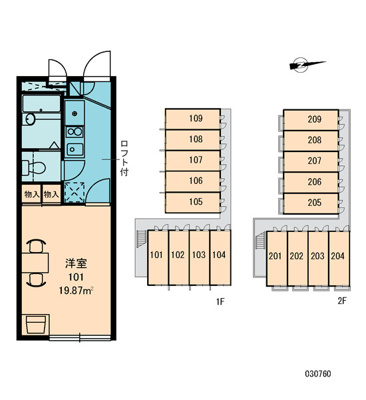 【区画図】 | レオパレスＬｉｂｅｒｔｙ 