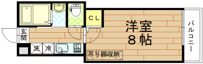 シュミート西洞院の間取り