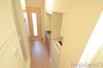 【内装】 | レオパレスジェントリーⅡ | 洗濯機置き場