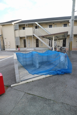 フロントハウスＡ棟のその他共用部分|ゴミ置き場