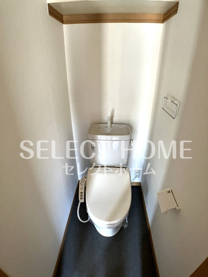 【トイレ】 | メゾネット・ボヌール | 落ち着いた色調のトイレです