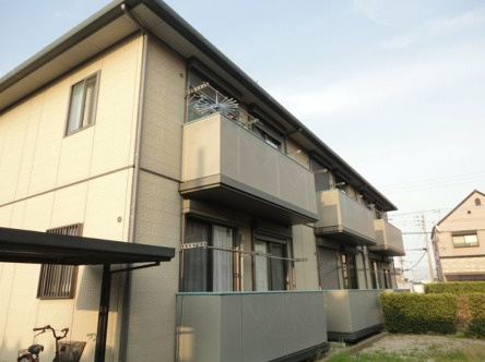 メゾンドール小森野Ⅱの外観|外観は落ち着いています