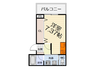 【間取り】 | ランコントル北条