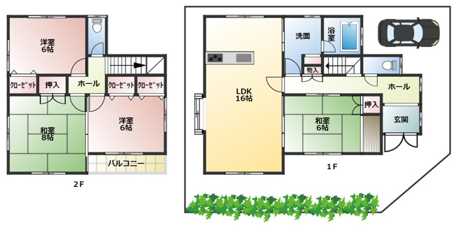 【間取り】 | 1