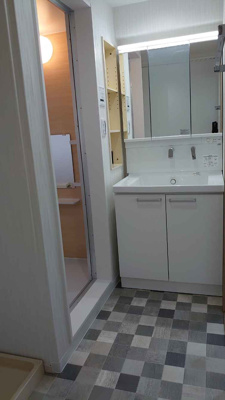 【洗面所】 | グランドメゾン京都山科（賃貸オーナーチェンジ）