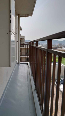 【バルコニー】 | グランドメゾン京都山科（賃貸オーナーチェンジ）