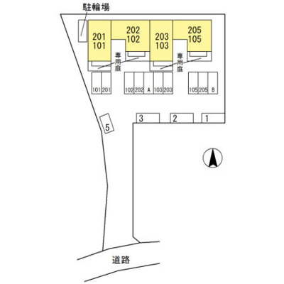 【区画図】 | トゥインクルくつろぎ