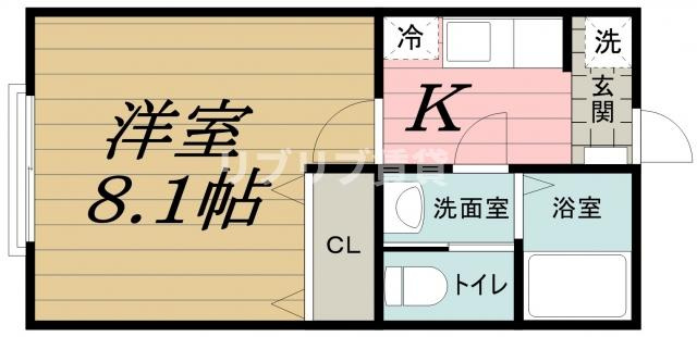 フォレストツインハウスＳ棟の間取り
