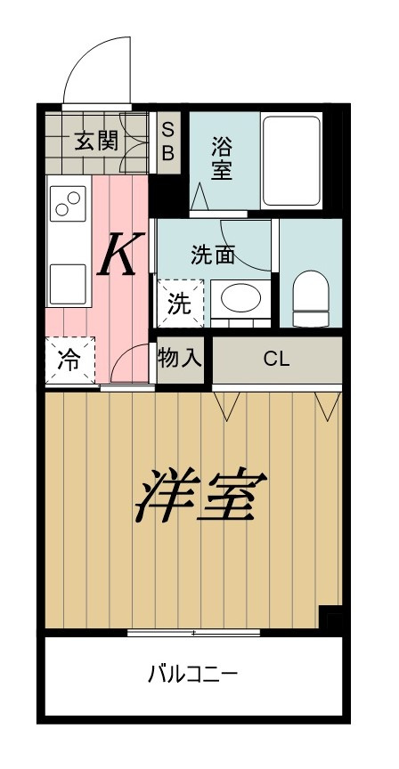 ルミエールビルの間取り