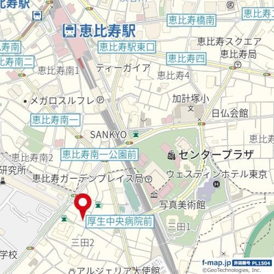 【地図】 | プレール恵比寿