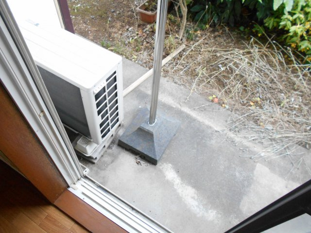 シュロスT・Yのバルコニー