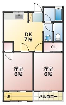 シュロスT・Yの間取り