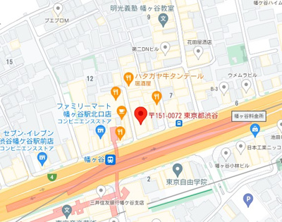 【地図】 | リッシェル幡ヶ谷 | コムハウジングにおまかせください！０３－３３７６－４６９４