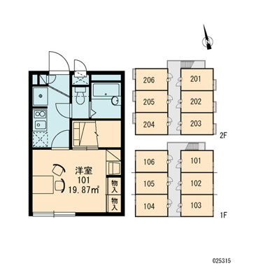 【区画図】 | レオパレスウグイス