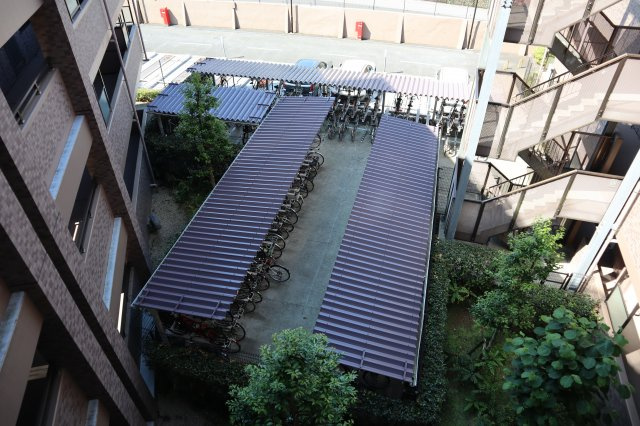 ライオンズヴィア―レ習志野　４階部分のその他共用部分|駐輪場