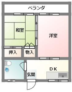 【間取り】 | 目取真荘 | 目取真荘★那覇市繁多川エリア
