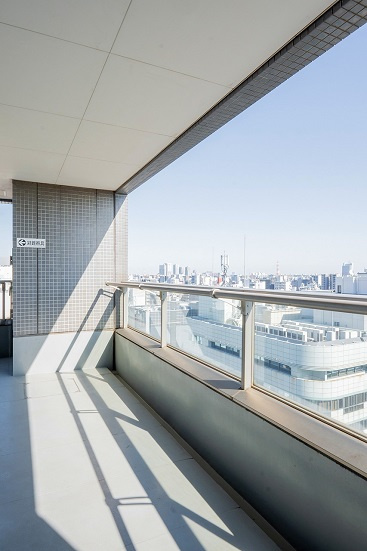 台東区北上野１丁目の賃貸マンションのその他|バルコニー