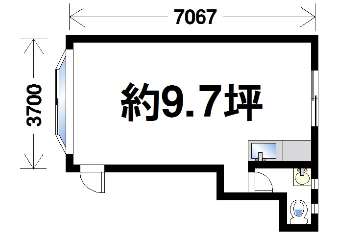 第1タカハシビルの間取り