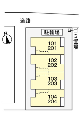 【駐車場】 | シャルム長洲