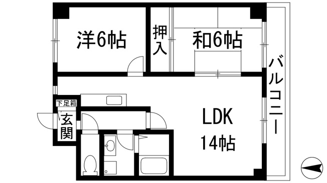 【間取り】 | フローラ上ヶ原
