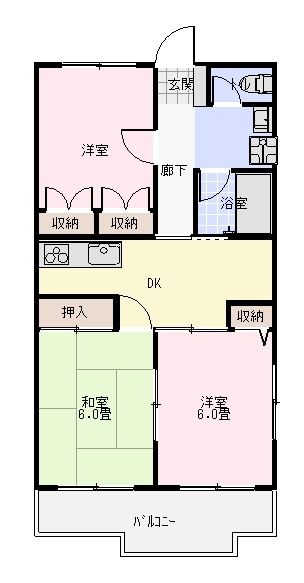 ホワイトプラザVの間取り|ホワイトプラザⅤ