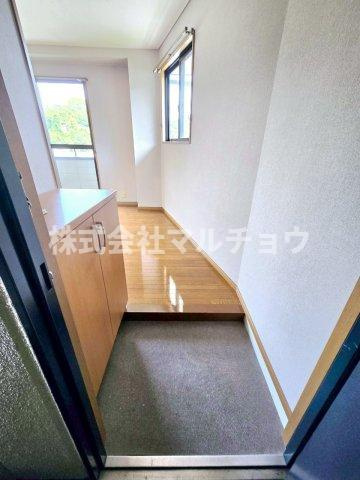 ハイツゆずの玄関|毎日通る玄関はこちらです