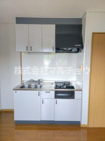 ハイツゆずのキッチン|お料理しやすいキッチンです