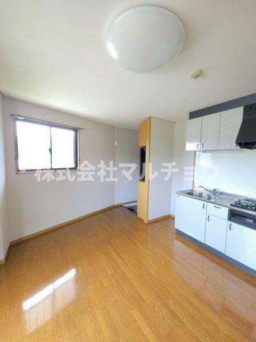 ハイツゆずの居間・リビング|ゆったり過ごせるリビングです