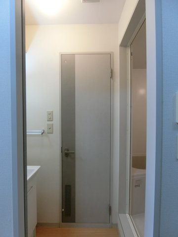 グリーンビューB棟の洗面所