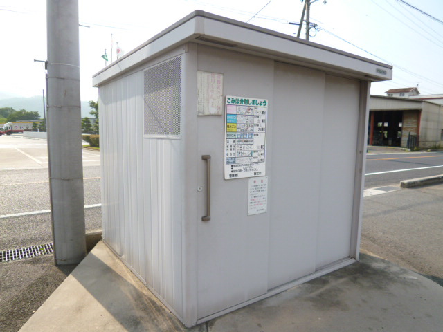総社市井尻野のアパートのその他共用部分|敷地内ゴミST・当番なし。