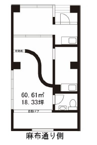 イデア南麻布の間取り
