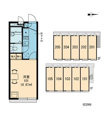 【区画図】 | レオパレスリヴァースクェア