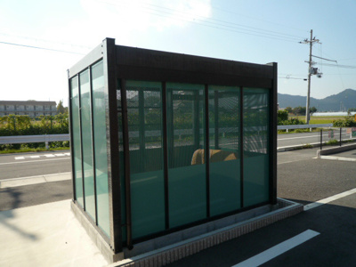 【その他共用部分】 | レジデンスコモド | 入居者様専用のゴミステーションです（＾－＾）