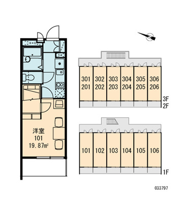 【区画図】 | レオパレス石橋４丁目