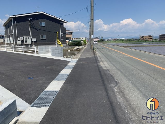 筑後市長浜7区画分譲地の外観