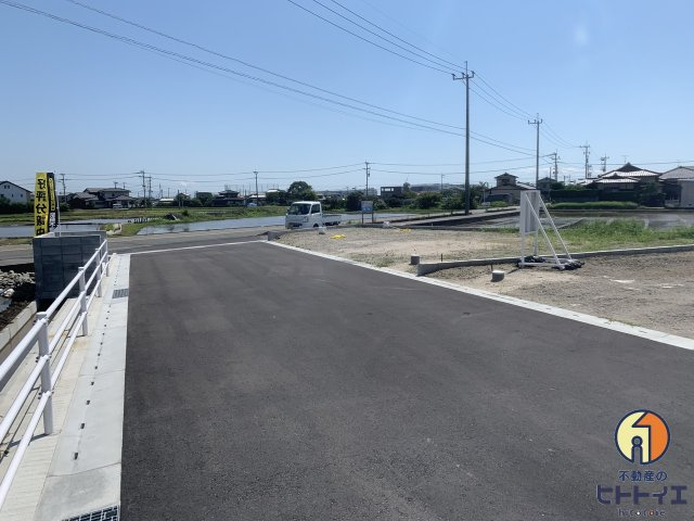 筑後市長浜7区画分譲地の外観