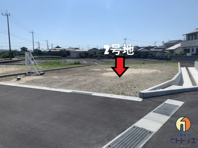 筑後市長浜7区画分譲地の外観