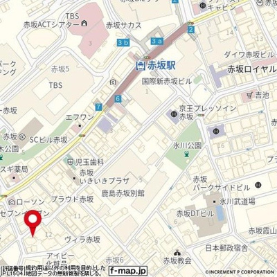 【地図】 | ルシェール赤坂