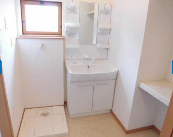 プロムナードの独立洗面台