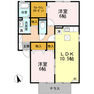 【間取り】 | セジュールMIYA