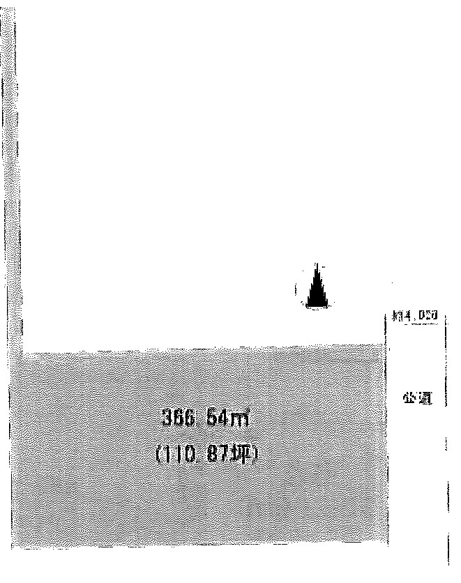 川越市萱沼　建築条件なし売地　JR川越線『大宮駅』バス15分　【南古谷小学区】の土地図|敷地366.54㎡（110.87坪）