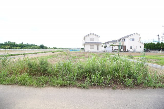 川越市萱沼　建築条件なし売地　JR川越線『大宮駅』バス15分　【南古谷小学区】の外観