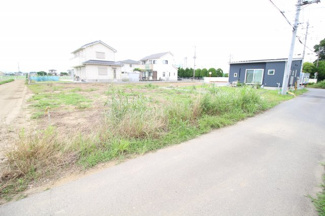 【外観】 | 川越市萱沼　建築条件なし売地　JR川越線『大宮駅』バス15分　【南古谷小学区】