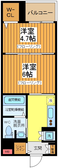 【間取り】 | グレースヒルズ下馬