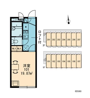 【区画図】 | レオパレス１０９’ＳⅡ