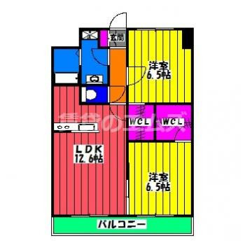 【間取り】 | マーブルリヌーキーⅡ | マーブルリヌーキーⅡの間取り