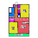 【間取り】 | マーブルリヌーキーⅡの間取り
