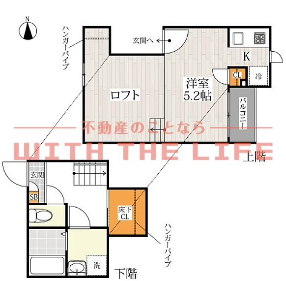 ＣＢ鳥栖フェリシア【キャッシュバック対象】の間取り
