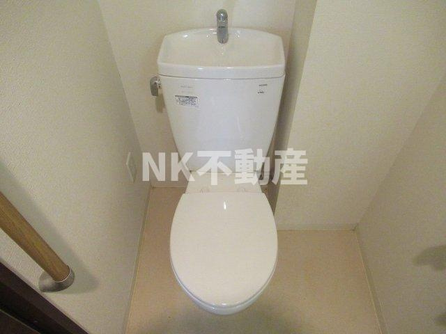 【トイレ】 | アンギン　ルマ（河内小阪賃貸） | 清潔感のあるトイレです