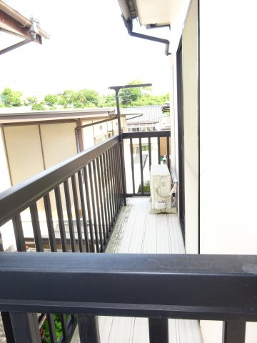青木荘のバルコニー